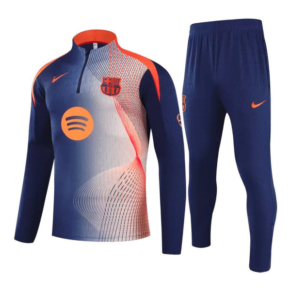 Barcelona Half Zip Tracksuit - Player Version