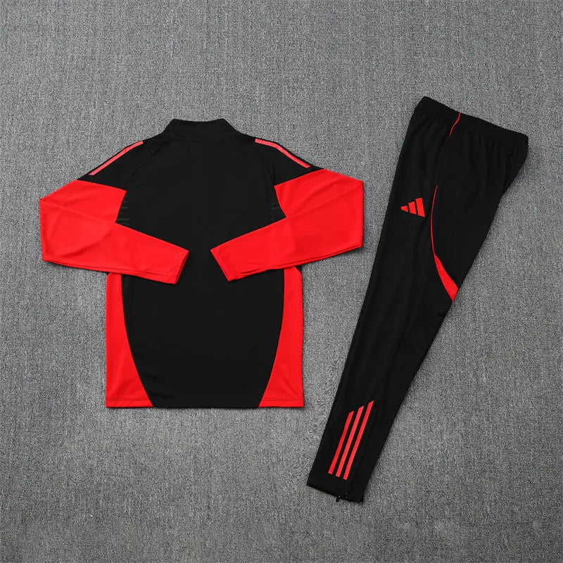 Bayern Munich Half Zip Tracksuit - Junior