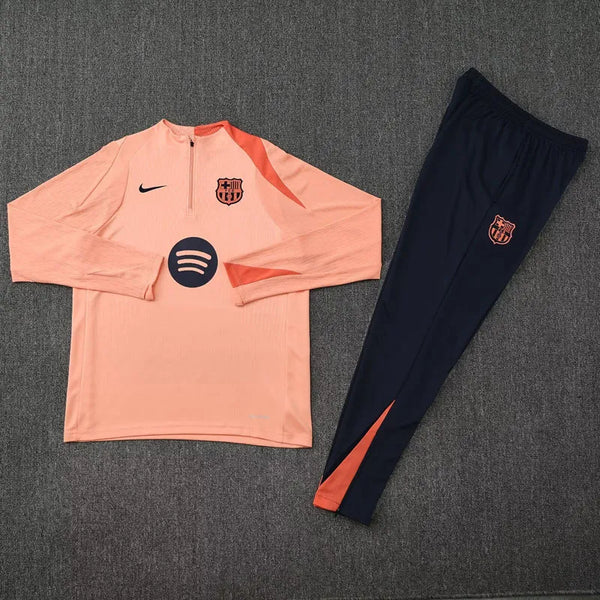 Barcelona Half Zip Tracksuit - Player Version