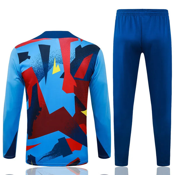 Barcelona Half Zip Tracksuit - Junior