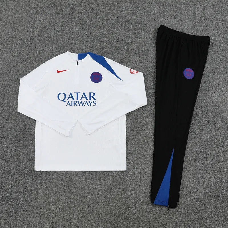 Psg Half Zip Tracksuit - Junior - Player Version