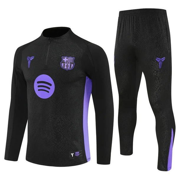 Barcelona Half Zip Tracksuit - Junior