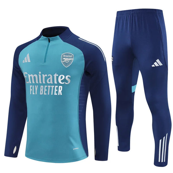 Arsenal Half Zip Tracksuit - Junior