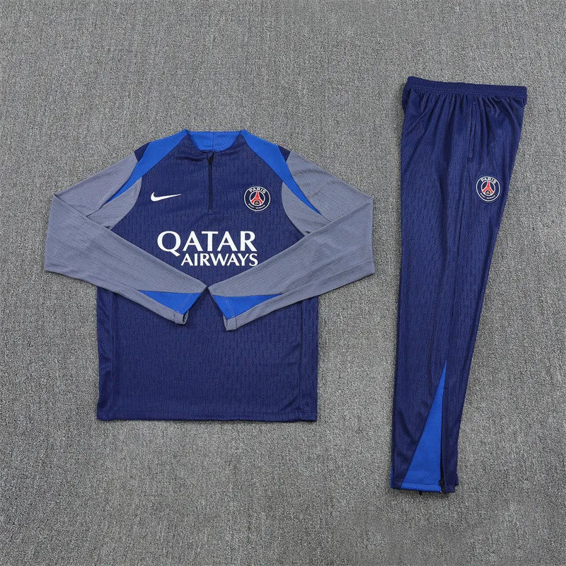 Psg Half Zip Tracksuit - Junior - Player Version