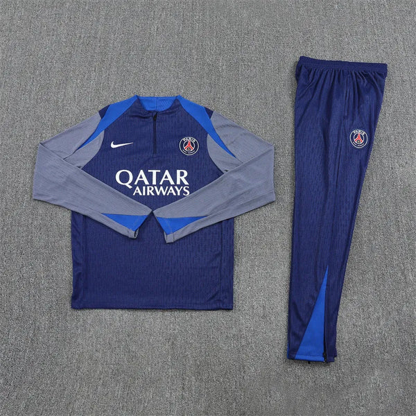 Psg Half Zip Tracksuit - Junior - Player Version