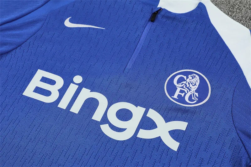 Chelsea Half Zip Tracksuit - Junior - Player Version