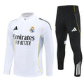 Real Madrid Half Zip Tracksuit - Junior