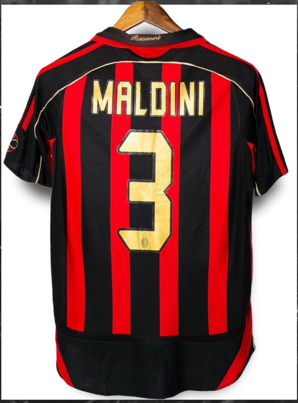 Ac Milan Home 06/07 - Maldini Jersey