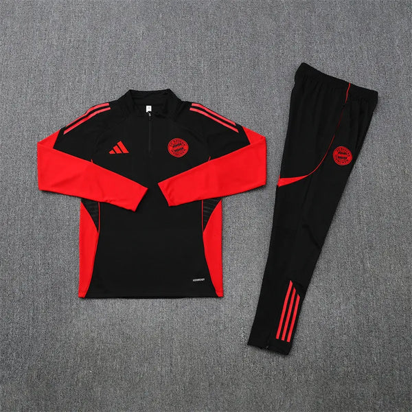 Bayern Munich Half Zip Tracksuit - Junior