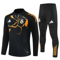 Real Madrid Half Zip Tracksuit - Junior