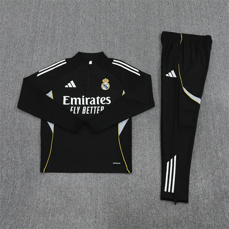 Real Madrid Half Zip Tracksuit