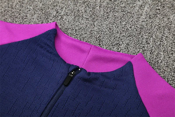Barcelona Half Zip Tracksuit - Player Version