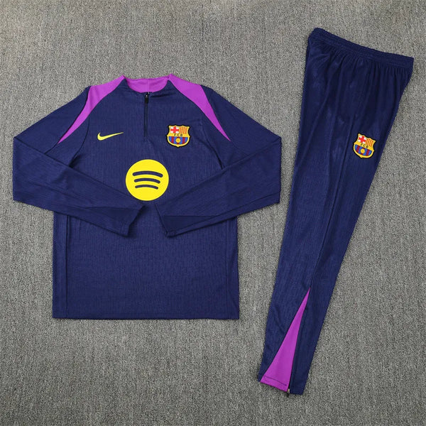 Barcelona Half Zip Tracksuit - Player Version