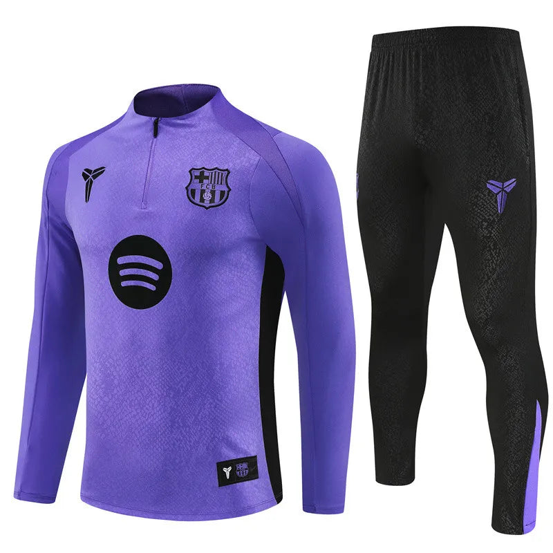 Barcelona Half Zip Tracksuit - Junior
