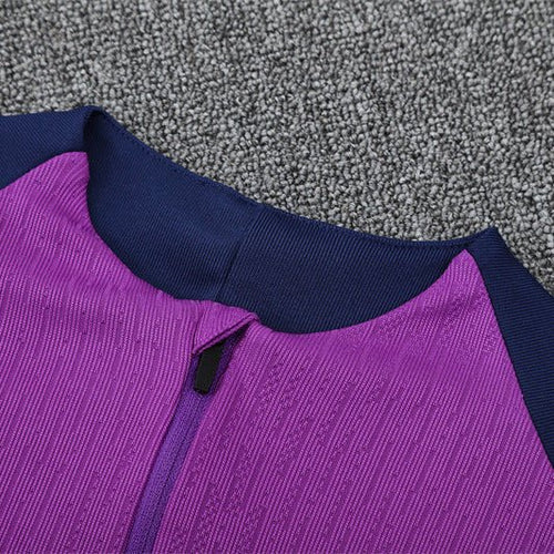 Barcelona Half Zip Tracksuit - Player Version